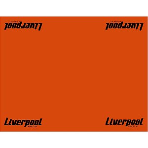 Tapete Médio Para Bateria Liverpool 1,40x1,80m Laranja