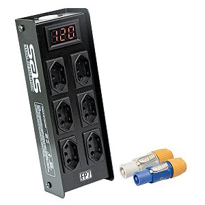 Régua De Energia Santo Angelo Fp7 6 Tomadas Saída Power Mod