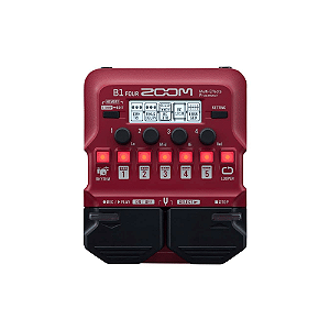 Pedaleira Para Contrabaixo Zoom B1 Four