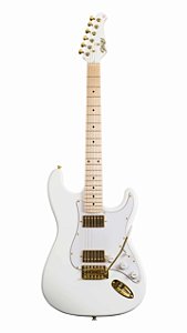 Guitarra Seizi Vintage Ronin Stratocaster HH White Gold