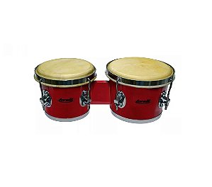 Torelli Bongo 6x7 Vermelho Tb010VM Cromado Fórmica Pele Animal