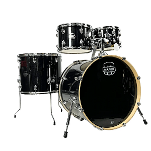 Bateria Acústica Mapex Venus Black Galaxy Sparkle VE5295FT