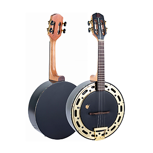 Banjo Marquês Eletroacústico Passivo Ouro Preto