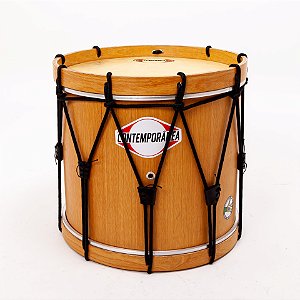 Alfaia Profissional Contemporânea 18''x40 Madeira Pele Couro