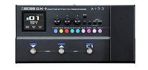 Pedaleira Multi Efeito Guitarra BOSS GX-1 Pedal de Expressão