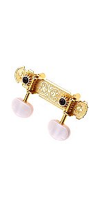 Jogo de Tarraxa Cavaco Rozini P Grosso Dourado RA427GPF-A2W