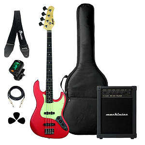 Kit Baixo Precision Memphis MB40 + Acessórios + Amplificador