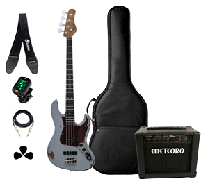 Kit Baixo Tagima TBA73 Relic Acessórios + Amplificador