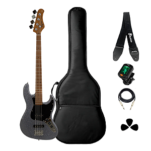 Kit Baixo 4 Cordas Tagima TBA-73 GRSK Sparkle