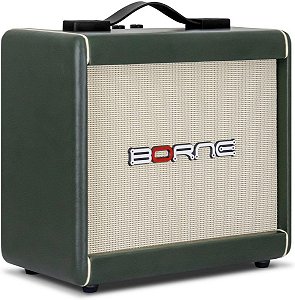 Amplificador Para Guitarra Borne F60 Verde 15W Bivolt