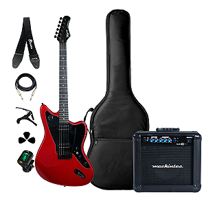 Kit Guitarra Tagima Jazzmaster Smart-HCA + Acessórios