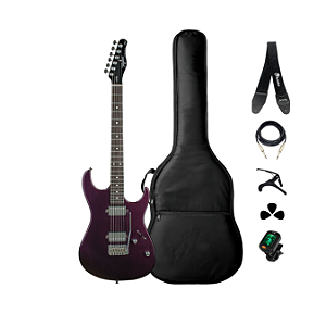 Kit Guitarra Tagima Superstrato Pro Stella GLXD + Acessórios