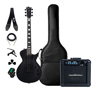 Kit Guitarra Tagima LP Almach + Acessórios + Amplificador