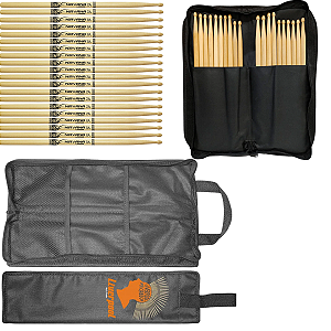 10 Pares de Baquetas Liverpool Nirvana Eco 7A Marfim + Bag