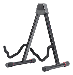 Suporte Guitarra Ajustável Aweda Ags-20g Solo G Preto