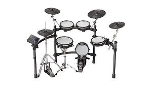 Bateria Eletrônica 5 Peças Em Mesh Nux DM8