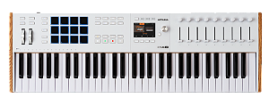 Teclado Controlador MIDI Arturia KeyLab 61 Teclas Mk3 Branco