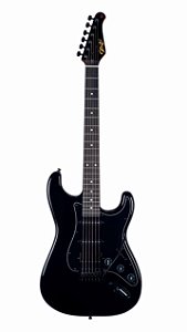 Guitarra Strato Seizi Vintage Budokan Hss All Black Preto
