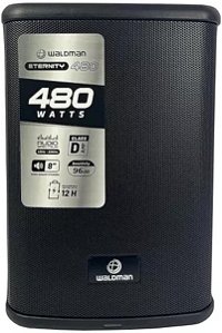 Caixa Som Ativa Waldman ET-480 480w 8 Pol Bluetooth Usb
