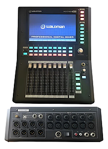 Mesa De Som Digital Waldman MTX-20 Profissional Mixer Bivolt