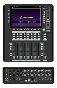 Mesa De Som Digital Waldman Mtx-26 Profissional Mixer!