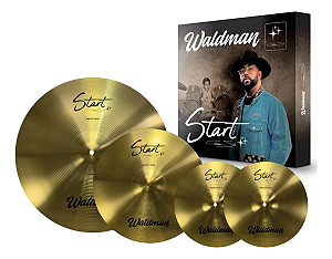 Kit Pratos Waldman Start Bateria 14/16/20 Cleverson Silva