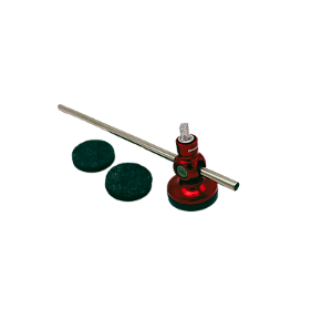 Batedor Pirulito Liverpool Regulável Em Alumínio Vermelho