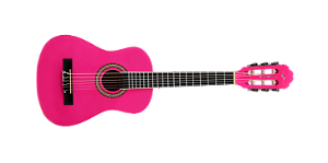 Violão Clássico Infantil Vogga Nylon 1/4 VCN30PN Pink
