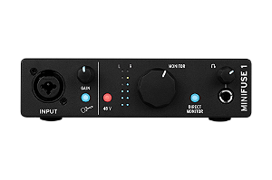 Interface De Áudio Usb Arturia Minifuse 1 Preto
