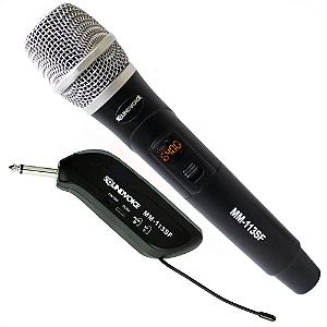 Microfone Digital Sem Fio Soundvoice MM113SF