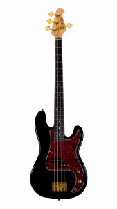 Contrabaixo 4 Cordas Seizi Seido Precision Bass Black Gold