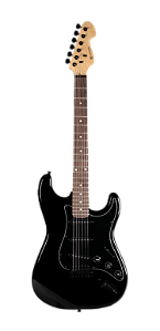 Guitarra Stratocaster Michael Advanced GM227N All Black SSS