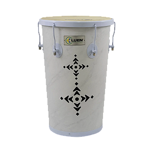 OUTLET Rebolo Luen Guetto 12"x50 Branco Pele Animal 49036BR