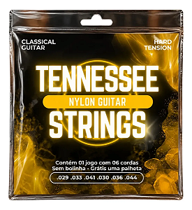 Encordoamento Violão Nylon Tensão Pesada Tennessee Liverpool