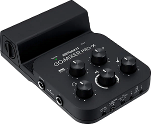 Interface Roland Go Mixer Pro-x Para Smartphone Podcast Live