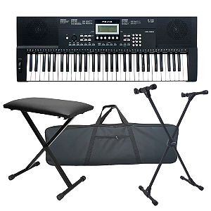 Teclado Roland Revas KB-330 61 + Bag + Suporte X + Banco X