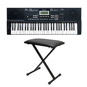 Teclado Digital Roland Revas KB-330 61 Teclas + Banco X