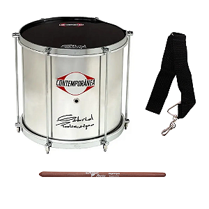 Repinique Contemporânea G Policarpo 12"+ Talabarte + Baqueta
