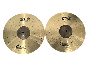 Prato Zeus Classic Dark Hi-Hat 14" Bronze ZCDHH14 Liga B20