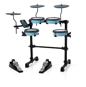 Bateria Eletrônica E-Force Powered Odery EF2-V1 Silver Blue