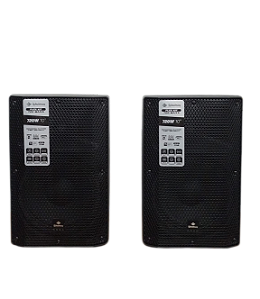 Par Caixas Som Profissional 10" Ativa/Passiva Waldman FK-720