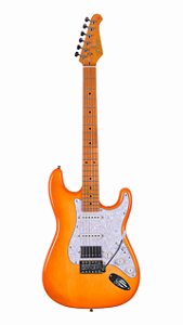 Guitarra Seizi Fun Vintage Budokan Superstrato Honeyburst