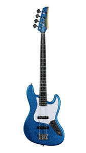 Contrabaixo Seizi Fun Jazu Jazz Bass 4 Royal Blue Sparkle