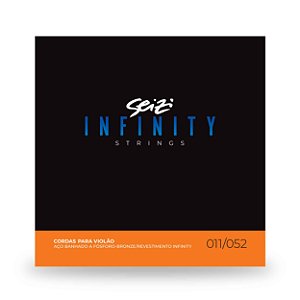 Encordoamento Violão Aço Seizi Infinity 011 Phosphor Bronze