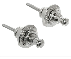 Trava Para Correia Strap Lock Custom Sound S1-cr Cromado