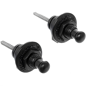 Trava Para Correia Strap Lock Custom Sound S1-BK Preto