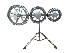 USADO Rototom Remo USA Kit 3 Tambores 6", 8" e 10" C Estante