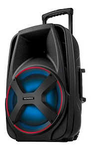 Caixa Amplificada Mondial Connect Power Plus CM-550 Preto