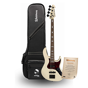 Baixo Profissional JB Waldman 4 Corda Ativo Junior Braguinha