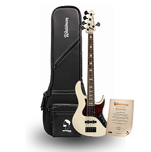 Baixo Profissional JB Waldman 5 Corda Ativo Junior Braguinha